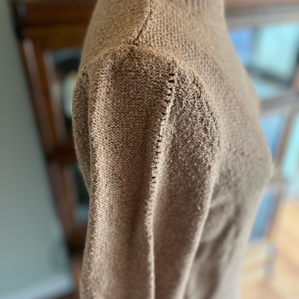 Lucky Brand brown pullover sweater medium - Picture 7 of 9